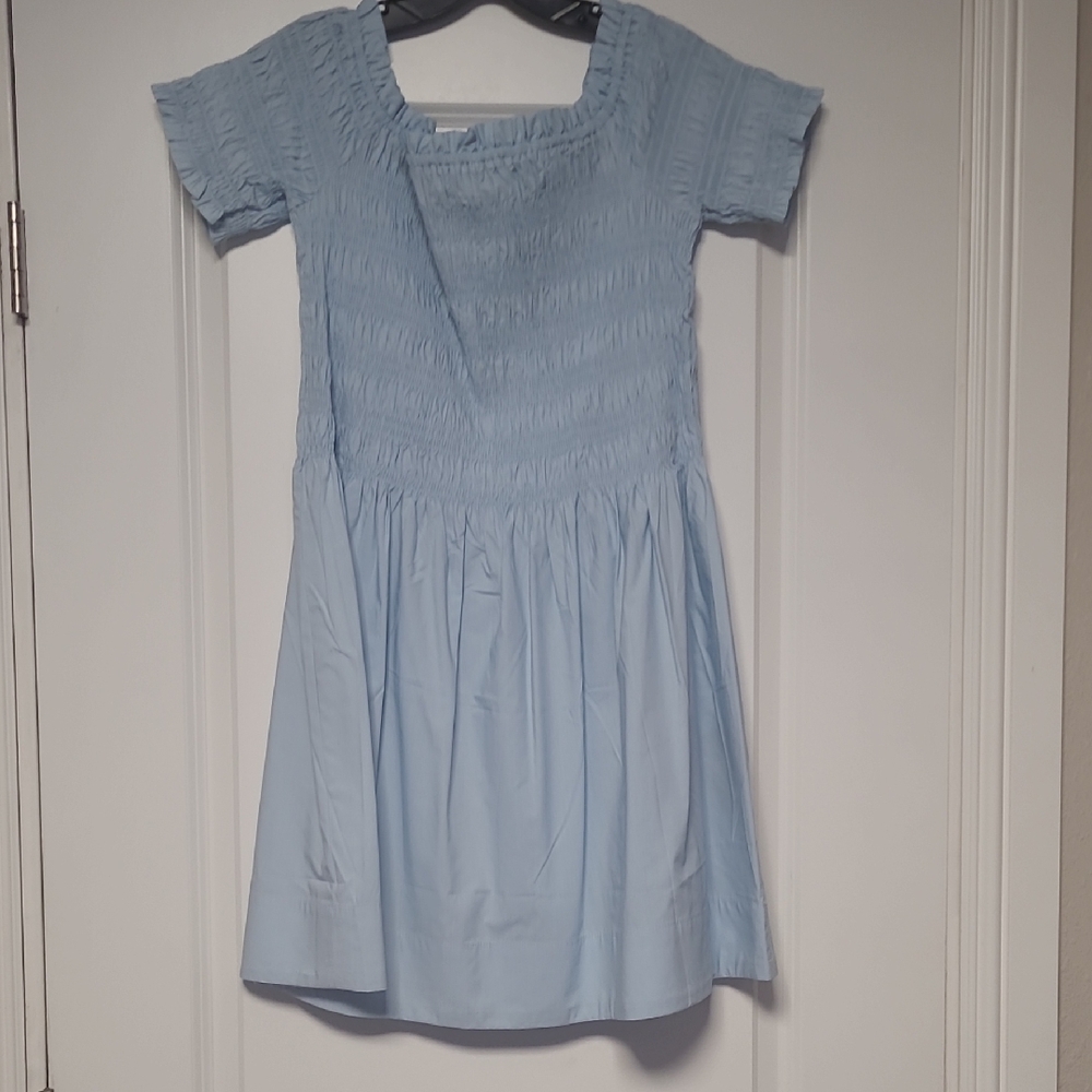 H&M Sky Blue Casual  Dress
